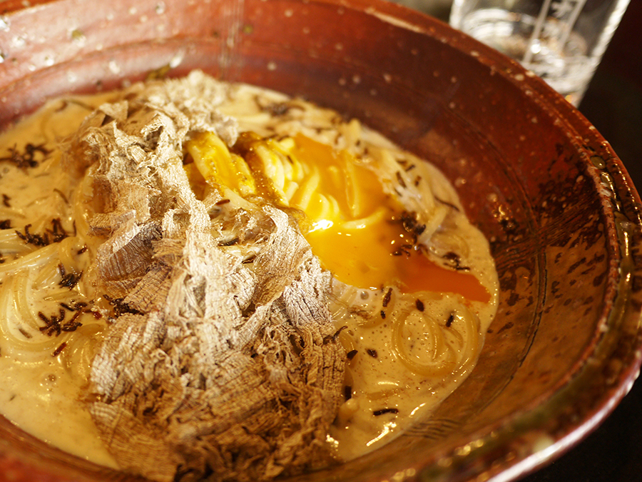 西陣カルボナーラ