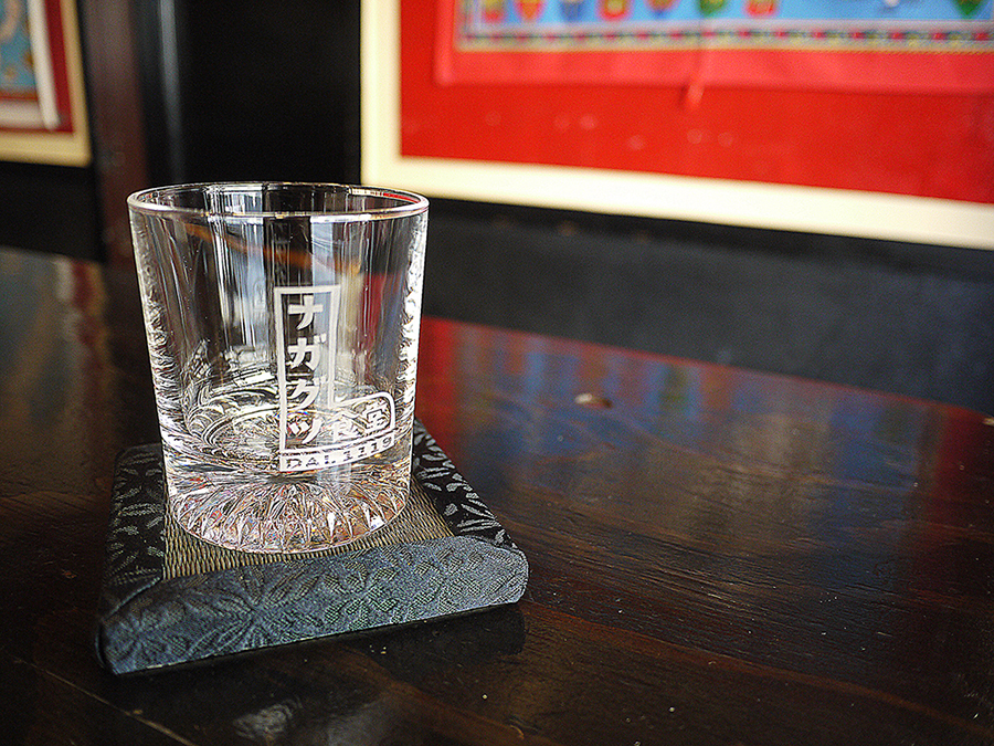 ロゴ入りグラス2