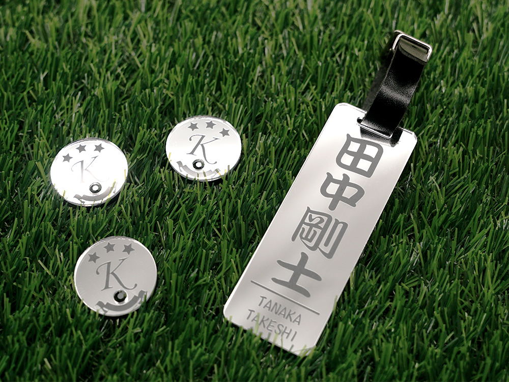 ゴルフネームタグ・マーカーイメージ